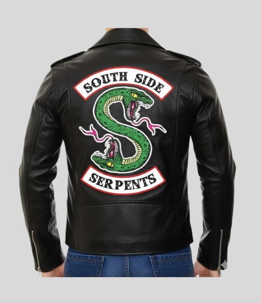 Riverdale Southside Serpents Black Leather Jacket